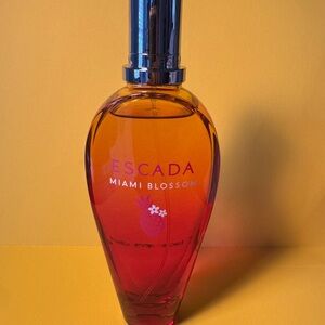 Escada Miami Blossom Red and Orange Bottle